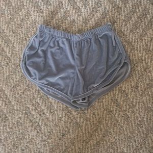 Blue Velvet Lisette shorts Brandy Melville